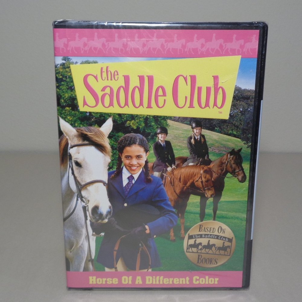 THE SADDLE CLUB Horse Of A Different Color New DVD / Bonus Features